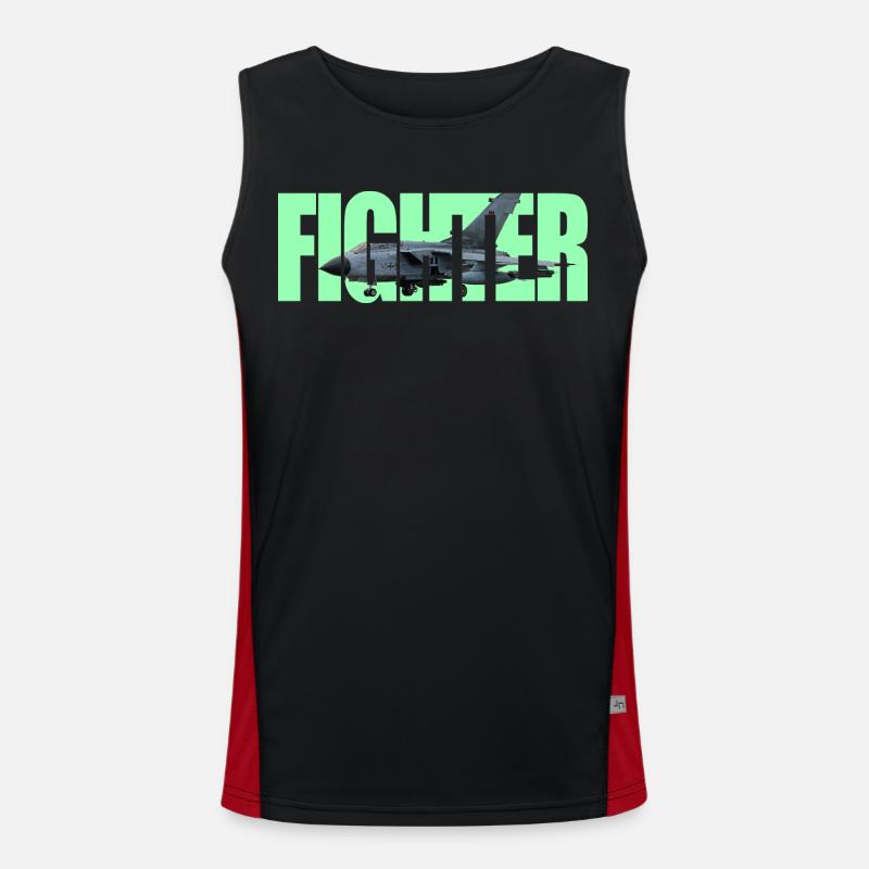 Fighter Tornado Men's Functional Contrast Tank Top 