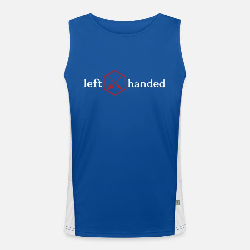 Fechten Funktionelles Kontrast-Tank Top für Männer 