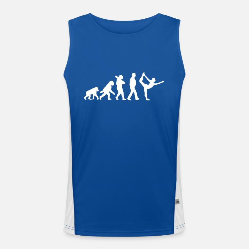 Évolution du yoga Débardeur respirant contrasté Homme 