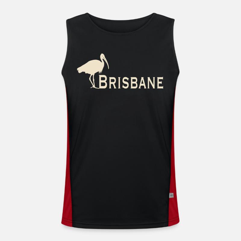 Bin Poulet Brisbane Débardeur respirant contrasté Homme 