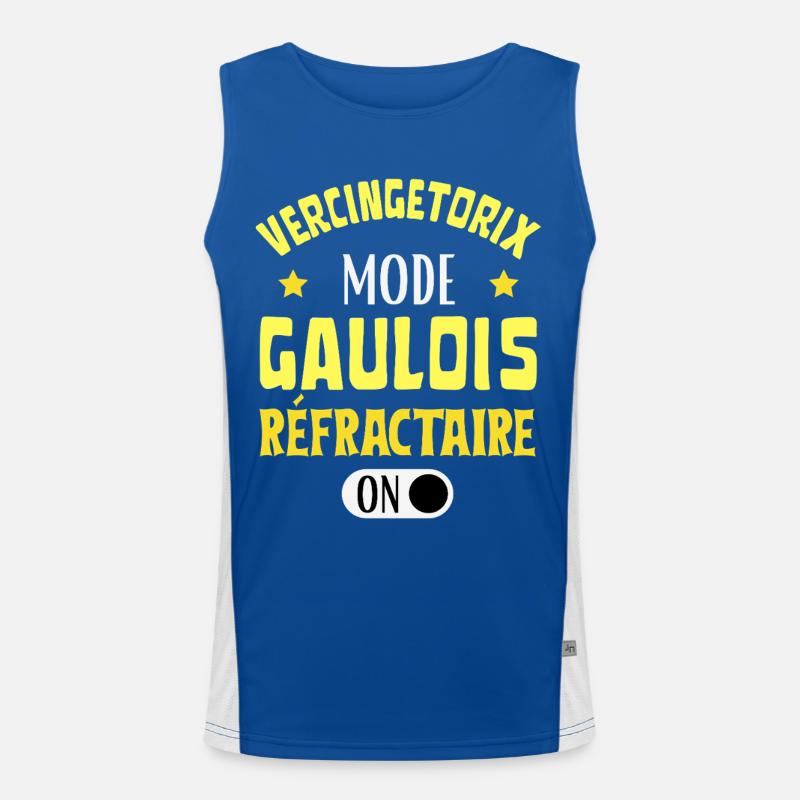 Mode Gaulois Réfractaire Activé Débardeur respirant contrasté Homme 