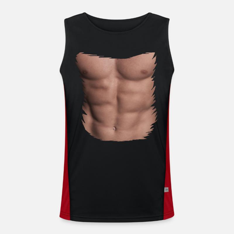 bodybuilder1 Débardeur respirant contrasté Homme 
