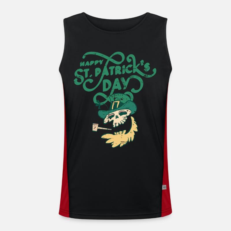 Saint-Patrick, Débardeur respirant contrasté Homme 