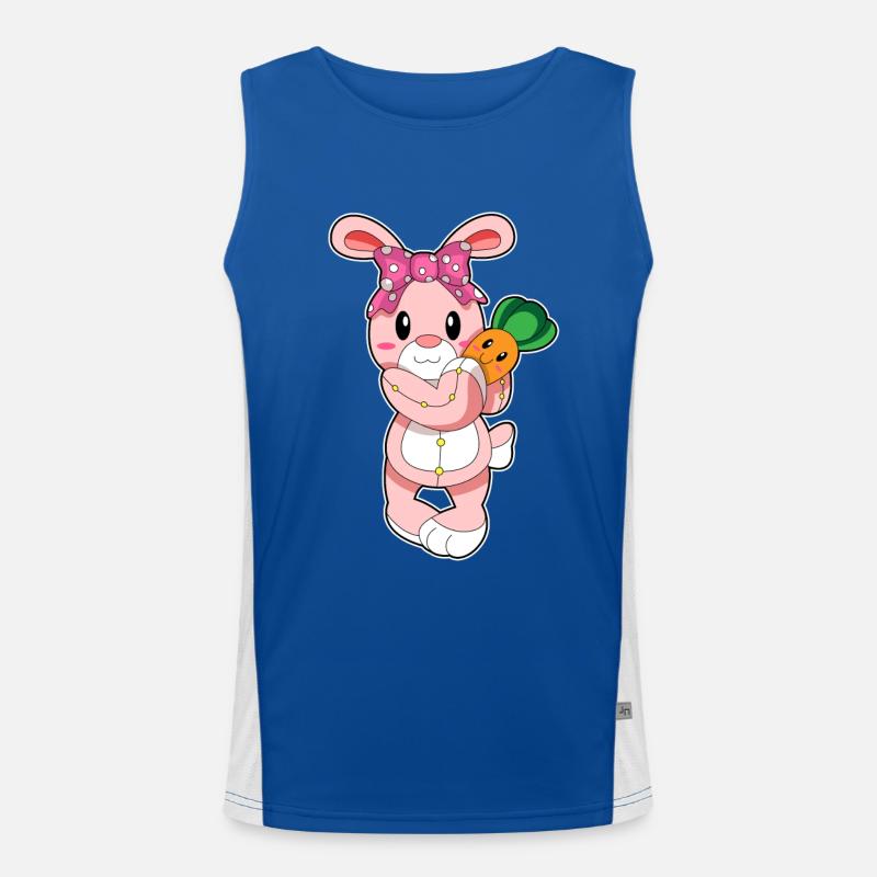 Le lapin comme jouet Débardeur respirant contrasté Homme 