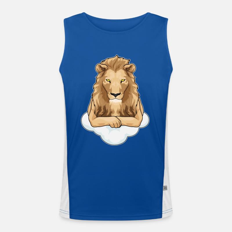 Leo Clouds Men's Functional Contrast Tank Top 
