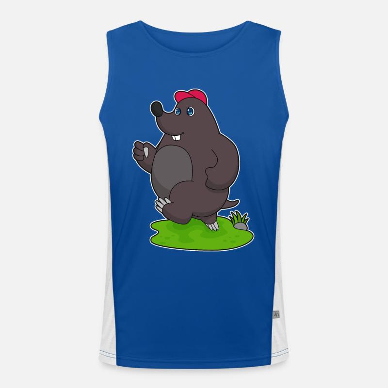 Mole Jogger Jogging Débardeur respirant contrasté Homme 