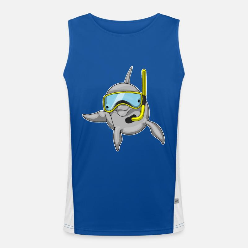 Dolphin Diver Snorkel Débardeur respirant contrasté Homme 