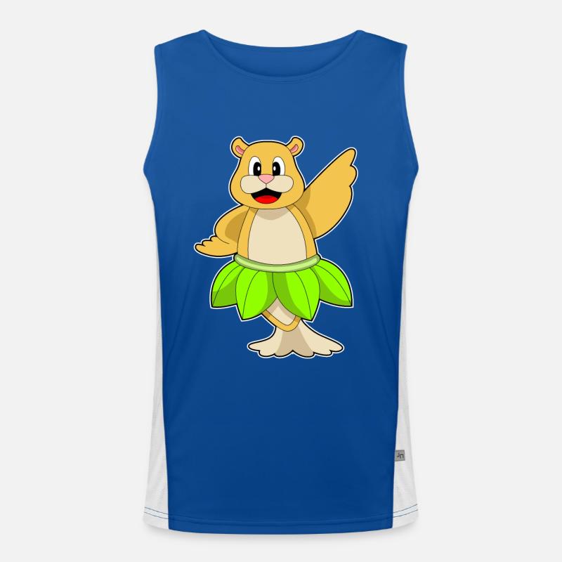Seal Ballet Dance Men's Functional Contrast Tank Top 