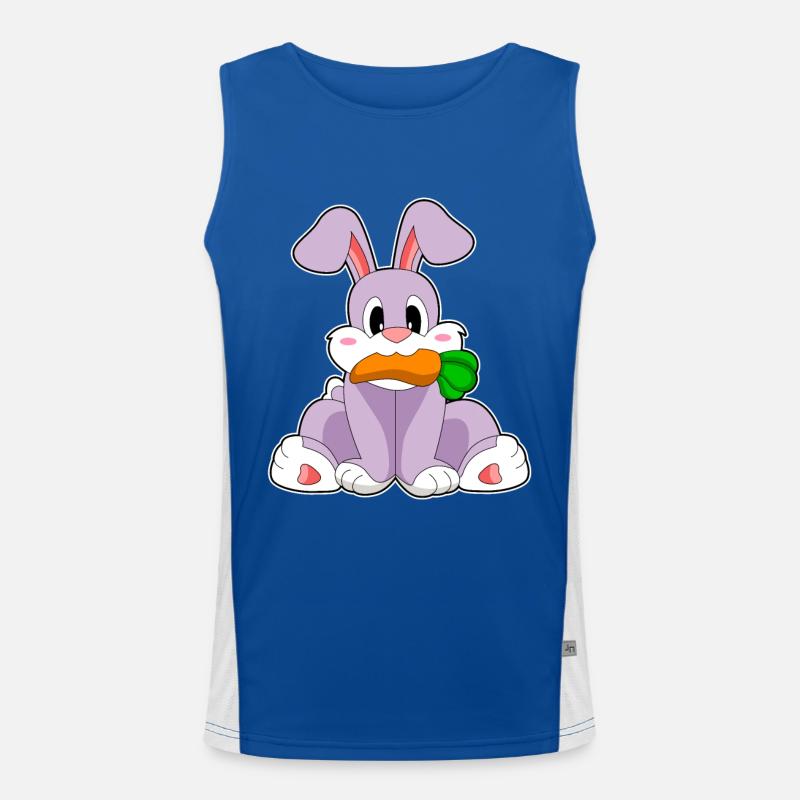 Carotte de lapin Débardeur respirant contrasté Homme 