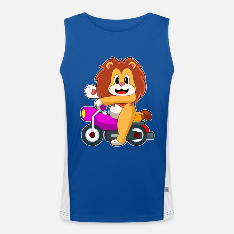 Moto Lion Débardeur respirant contrasté Homme 