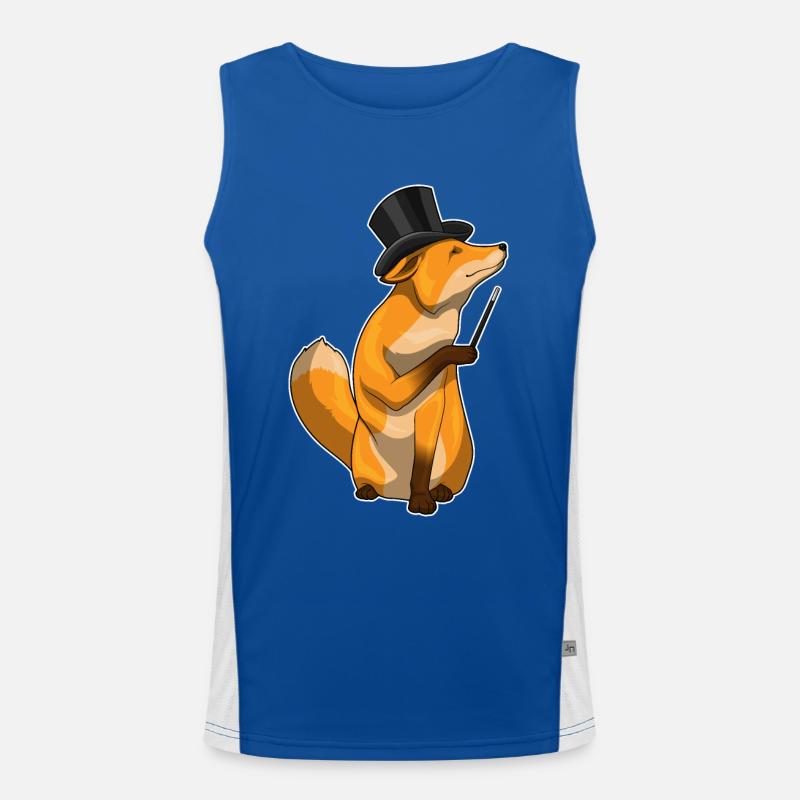 Fox Wizard Wand Men's Functional Contrast Tank Top 