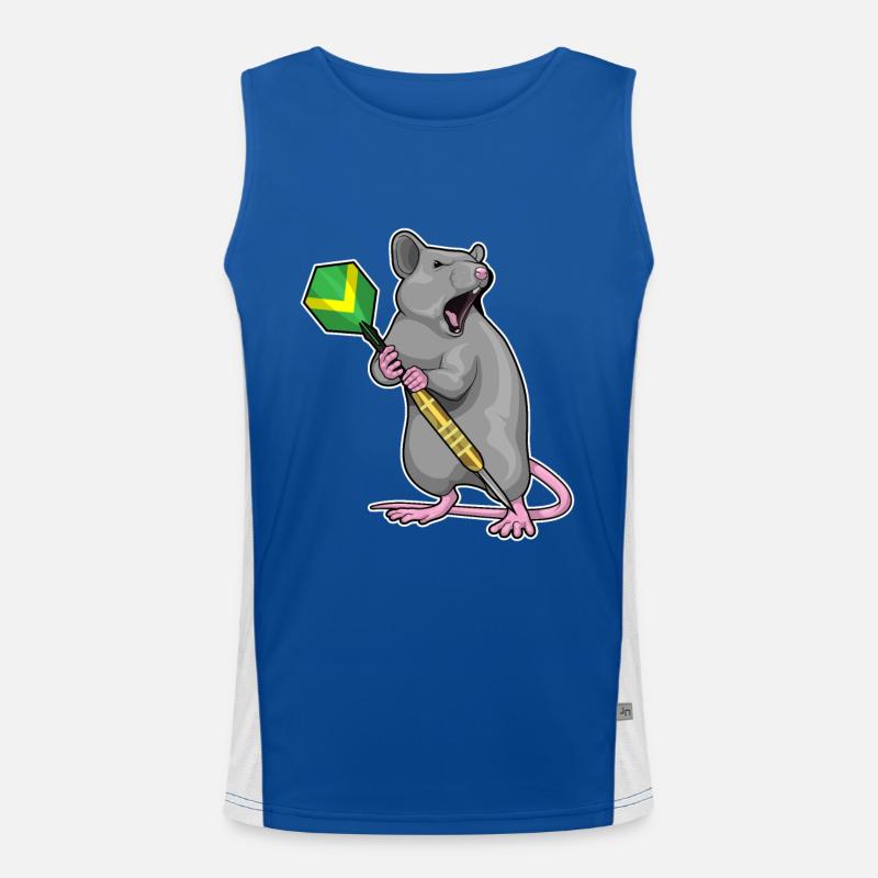 Fléchette de rat Débardeur respirant contrasté Homme 