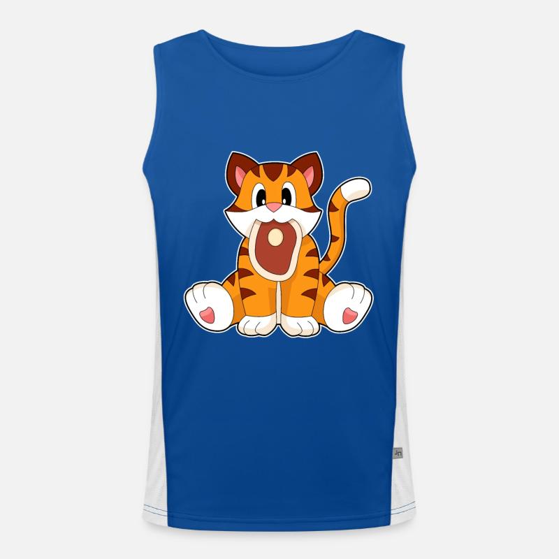 Tiger Meat Men's Functional Contrast Tank Top 