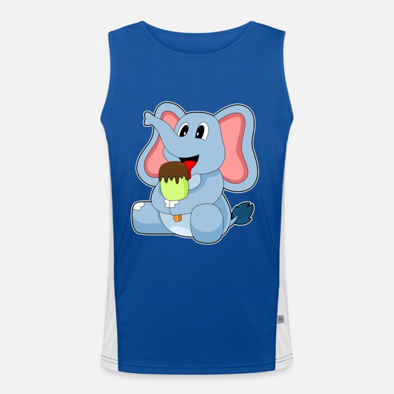 Popsicles d’éléphant Débardeur respirant contrasté Homme 