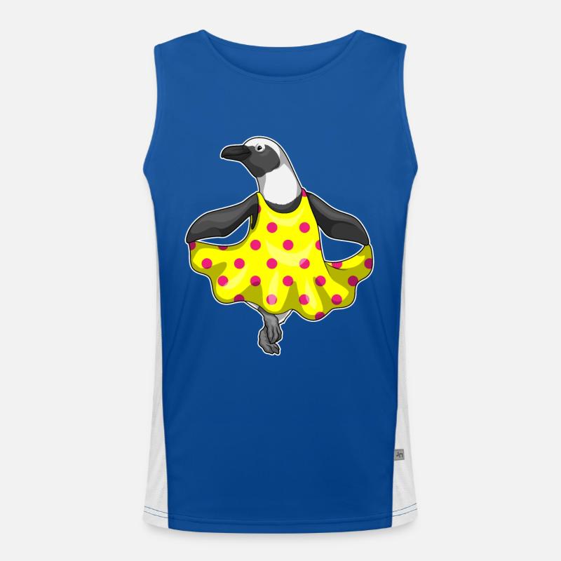 Robe Pingouin à Pois Débardeur respirant contrasté Homme 