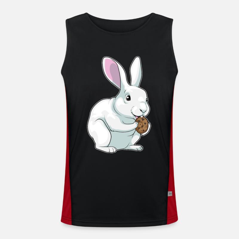 Biscuit lapin Débardeur respirant contrasté Homme 