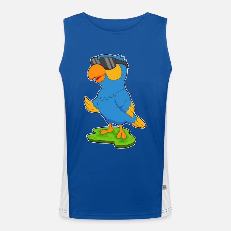 Parrot Sunglasses Men's Functional Contrast Tank Top 