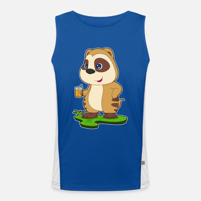 Jus de suricate Débardeur respirant contrasté Homme 