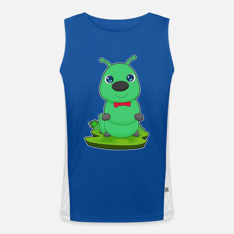 Boucle de chenille Débardeur respirant contrasté Homme 