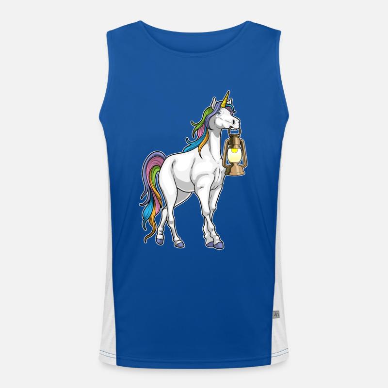 Lanterne Licorne Débardeur respirant contrasté Homme 