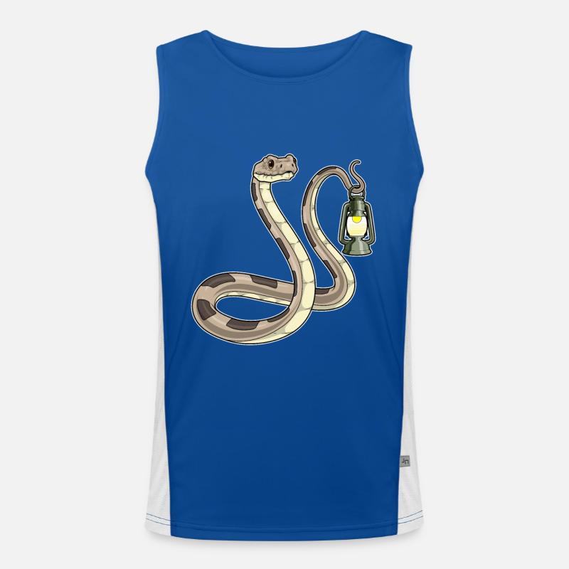 Lanterne serpent Débardeur respirant contrasté Homme 