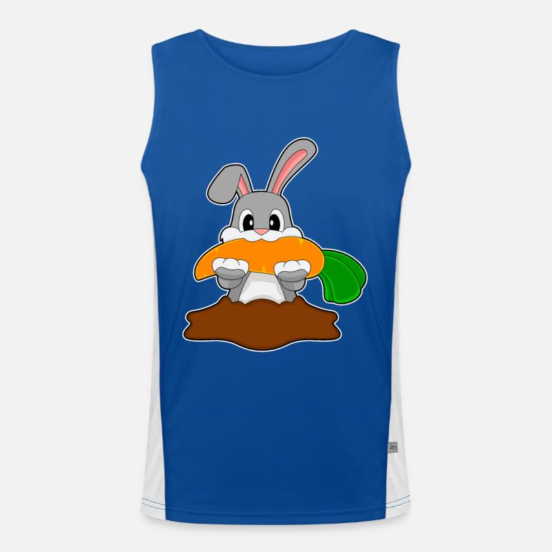 Lapin Carotte Débardeur respirant contrasté Homme 