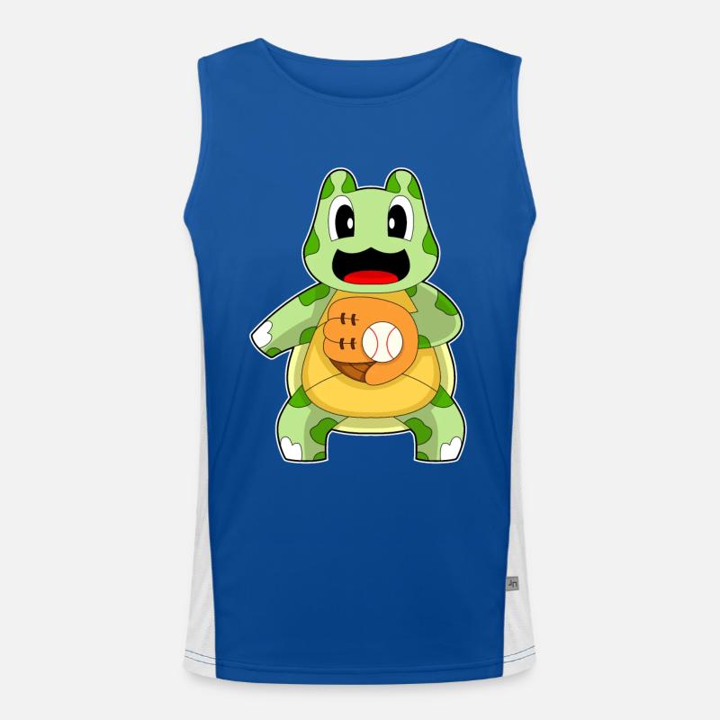 Batte de baseball Turtle Débardeur respirant contrasté Homme 