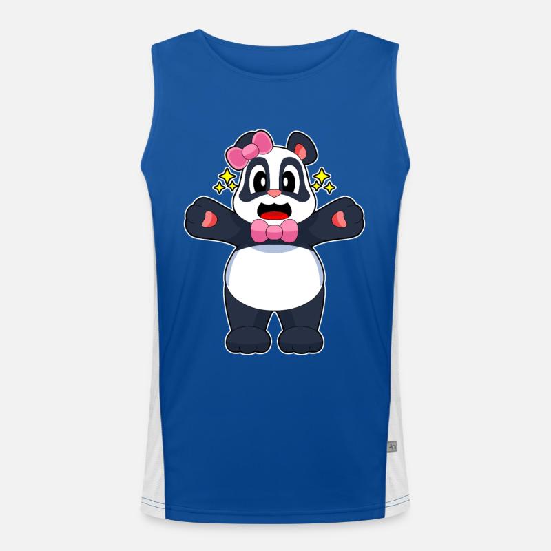 Boucle Panda Débardeur respirant contrasté Homme 