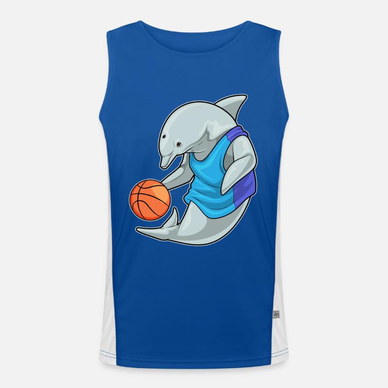Dolphin Basketteur Basketteur Débardeur respirant contrasté Homme 
