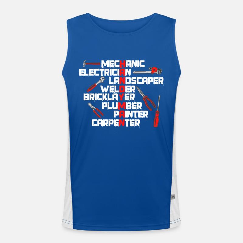 handyman Men's Functional Contrast Tank Top 