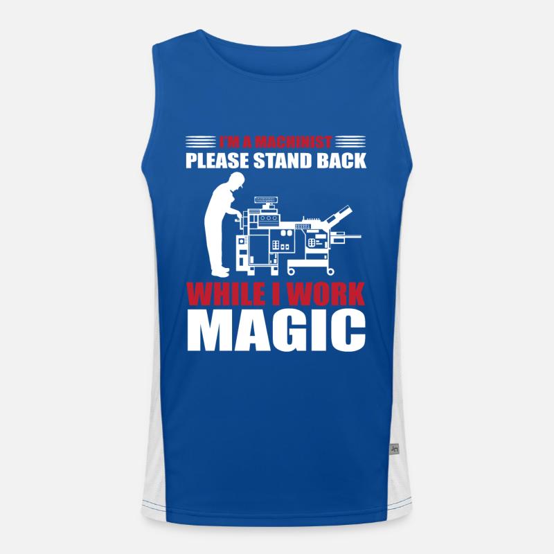 engineer Men's Functional Contrast Tank Top 