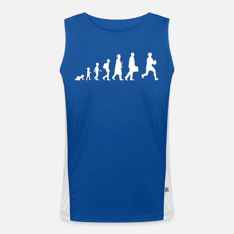 Evolution of rugby Men's Functional Contrast Tank Top 