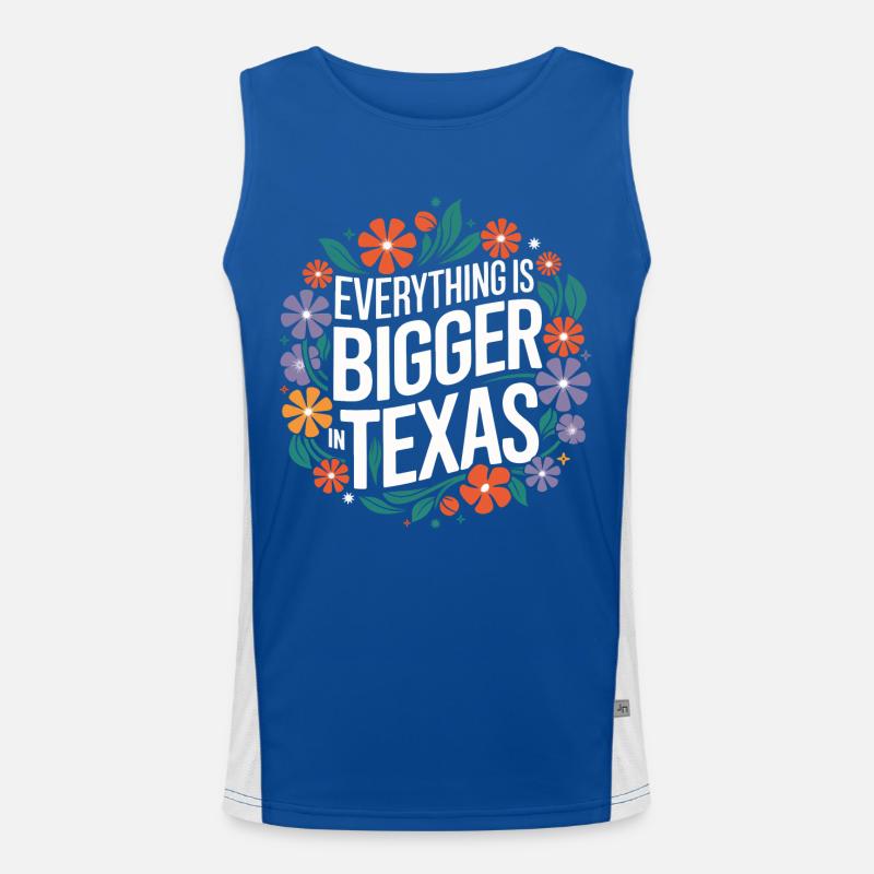 Texas State Texans Texas Men's Functional Contrast Tank Top 