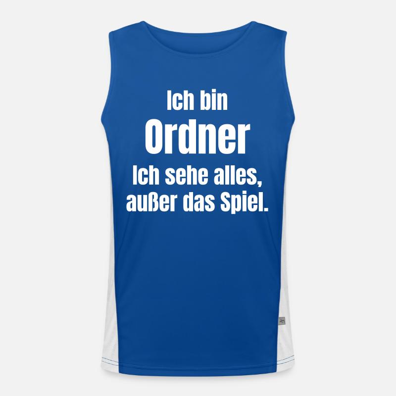 I'm a folder Men's Functional Contrast Tank Top 
