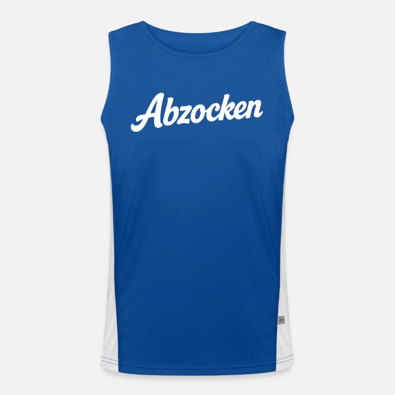 Rip-Off – Deceptive Packaging & Shrinkflation Statement Men's Functional Contrast Tank Top 