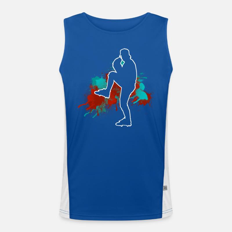 Base-ball Débardeur respirant contrasté Homme 