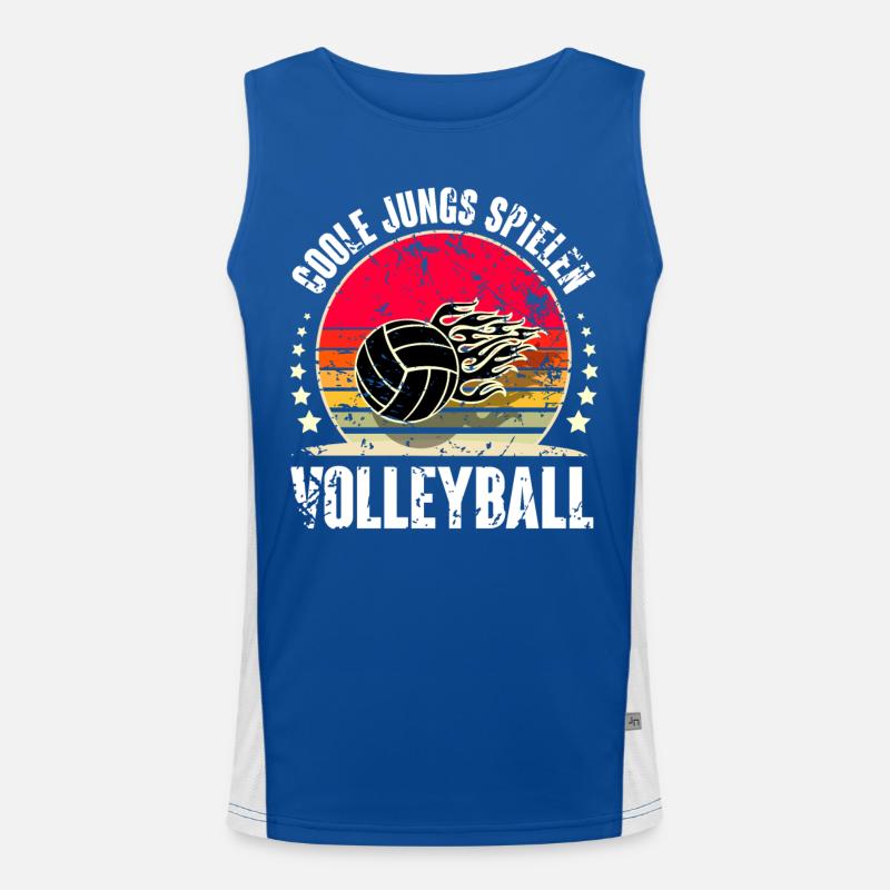 Volleyball Funktionelles Kontrast-Tank Top für Männer 