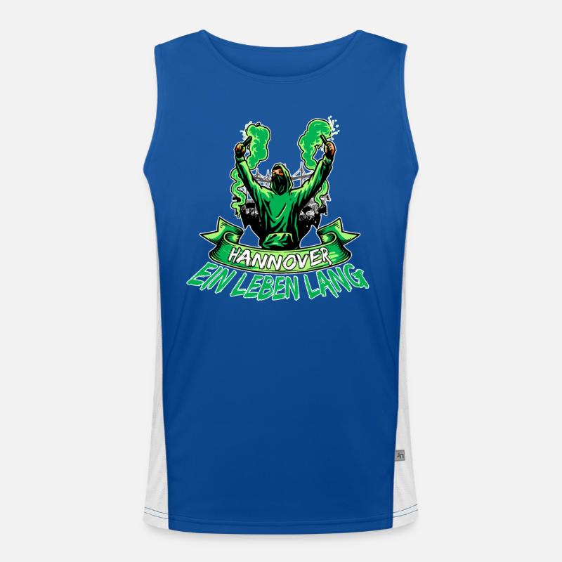 Hannover ein Leben lang Funktionelles Kontrast-Tank Top für Männer 