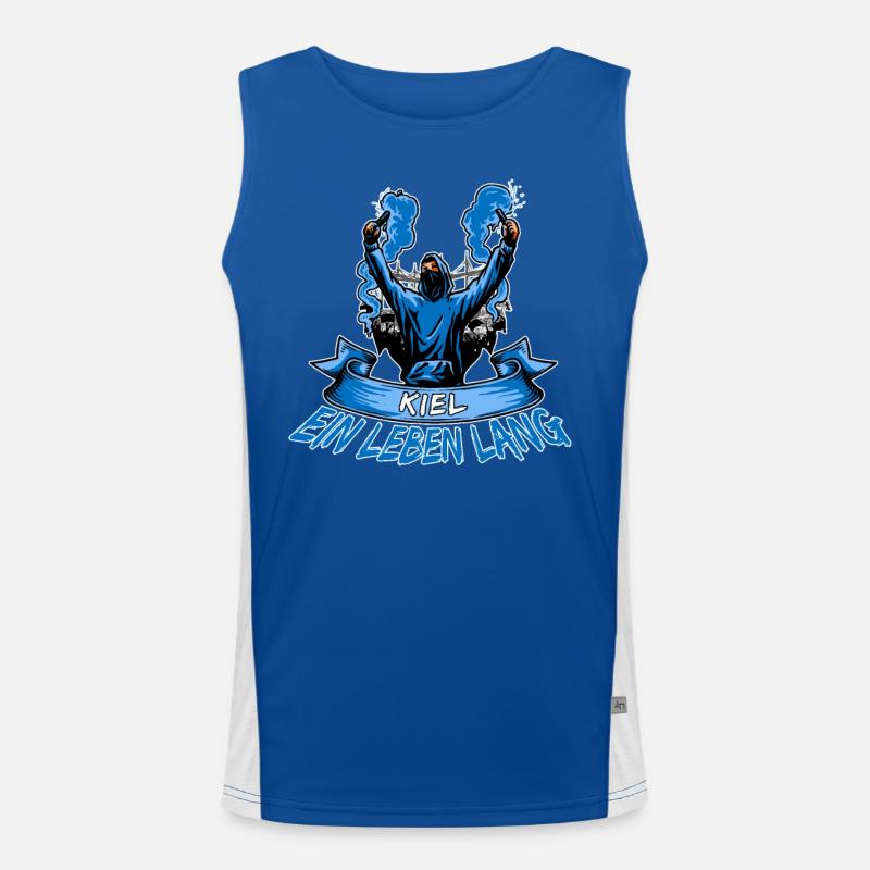 Kiel ein Leben lang Funktionelles Kontrast-Tank Top für Männer 
