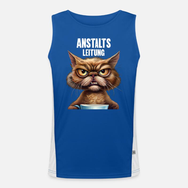 Anstaltsleitung Funktionelles Kontrast-Tank Top für Männer 