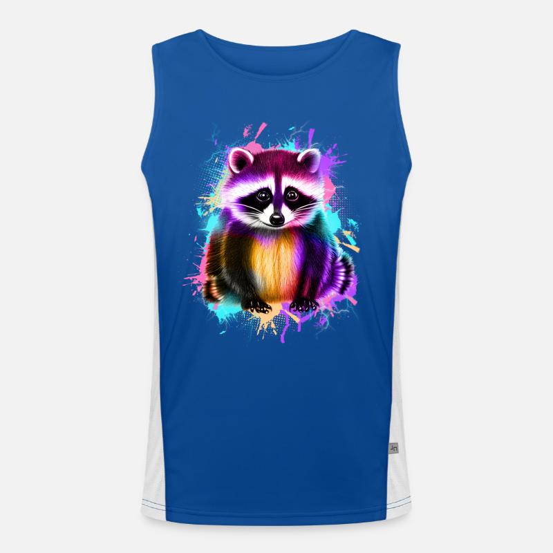 Raton laveur Débardeur respirant contrasté Homme 