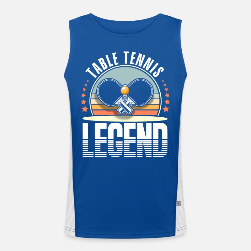 Ping-pong Débardeur respirant contrasté Homme 