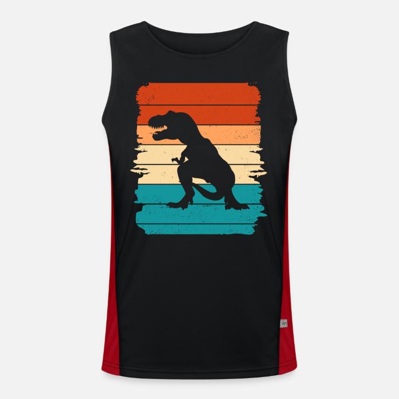T Rex Men's Functional Contrast Tank Top 