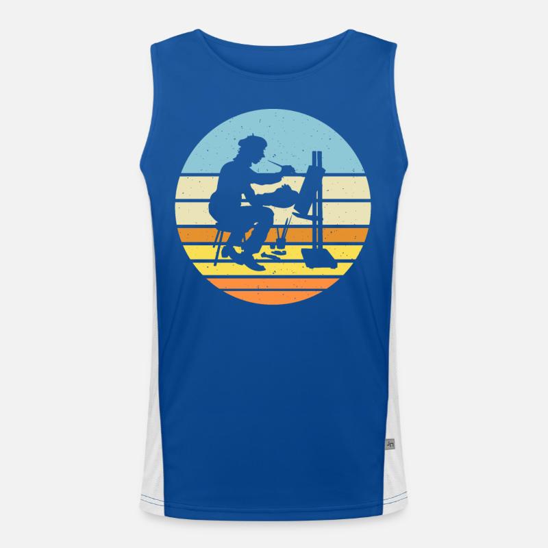 Artist Men's Functional Contrast Tank Top 
