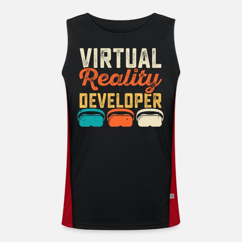 Réalité virtuelle VR Débardeur respirant contrasté Homme 