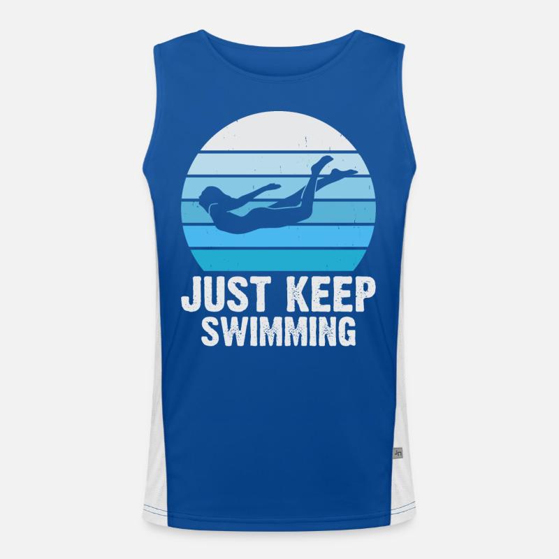 Flotteur de natation Débardeur respirant contrasté Homme 
