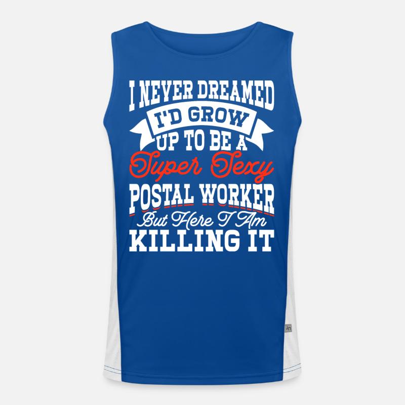 Postman Postman Men's Functional Contrast Tank Top 