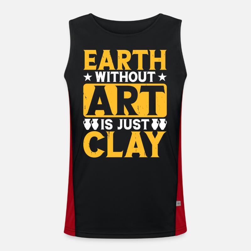 Art Men's Functional Contrast Tank Top 