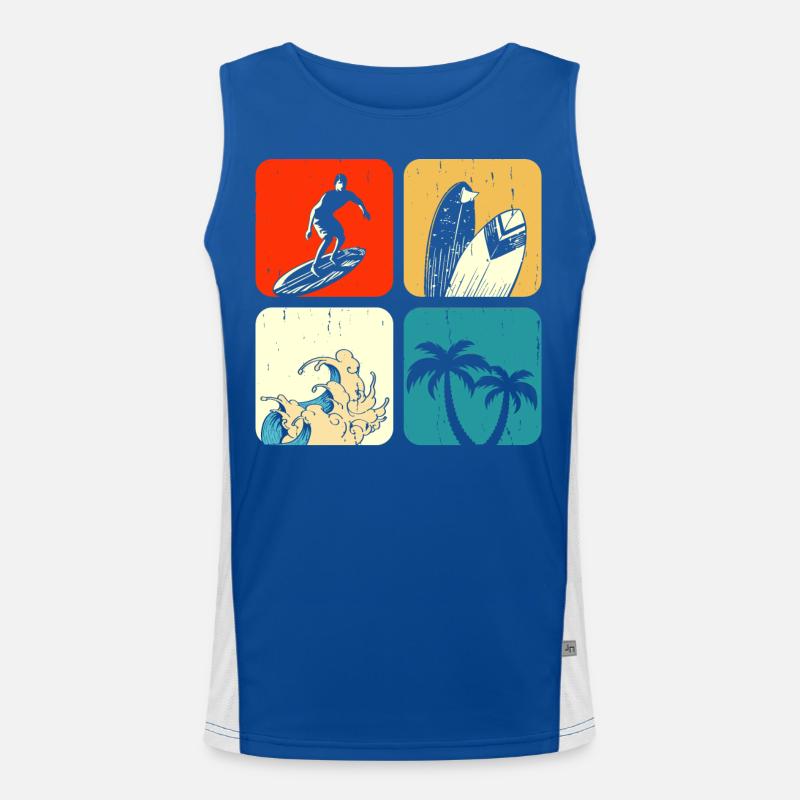 Surfeur Débardeur respirant contrasté Homme 