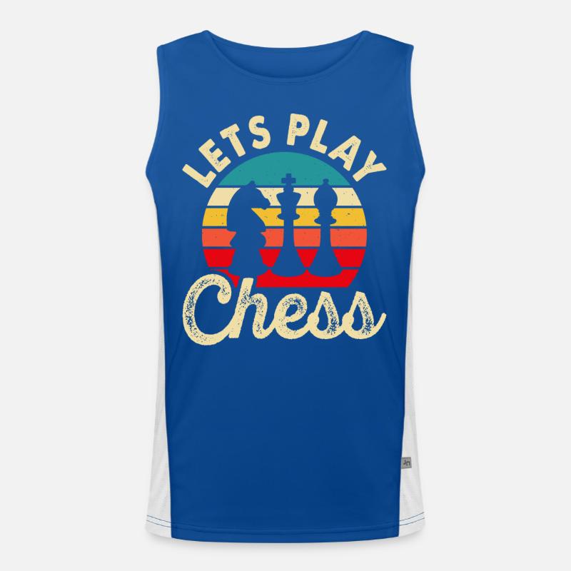 Échecs Débardeur respirant contrasté Homme 